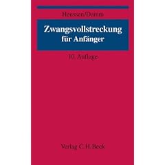 Zwangsvollstreckung f�r Anf�nger