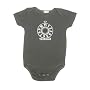 Volume Button at 11 on Infant Onesie