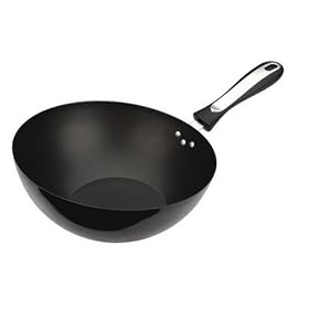 Typhoon Non Stick Hot Wok in Gloss Black 13"