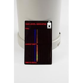 Magnetic Gas Level Indicator Barbecue Butane Level Gauge Camping Caravan
