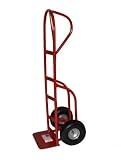 Milwaukee Hand Trucks 40820 P-handle Truck With 10 Inch Pneumatics And Stair Climbers