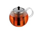 Bodum Assam 17-Ounce Glass Tea Press with Stainless-Steel Filter