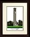University of California, Riverside Alma Mater Alma Mater 14x18 Lithograph in Mahogany Frame