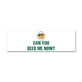 42 x 14 Wall Vinyl Sticker Can You Beer Me Now Beer Mug