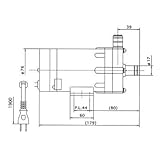 マグネットポンプ (ケミカル海水用) 100V PMD-371B2C