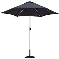Lighted Umbrella Navy - 9'