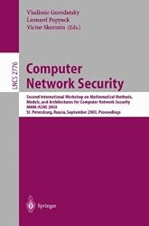 Computer Network Security: Second International Workshop on Mathematical Methods, Models, and Architectures for Computer Network Security, MMM-ACNS ... (Lecture Notes in Computer Science)