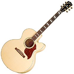 J-185EC acústica guitarra elétrica Antique Natural Antique Natural