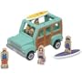 Surf's up Dude Wooden Van
