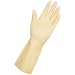 MAPA Eco-Food 168 Natural Latex Glove, Work, 0.014" Thickness, 12-1/2" Length, Size 8, Natural (Bag of 12 Pairs)