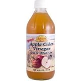 Dynamic Health Organic Apple Cider Vinegar with Mother Glass, 16-Ounce Glass Bottle (Pack of 2)