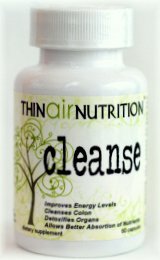 Cleanse (60 Capsules) Detox and Colon Cleanse Digestive System by Thin Air Nutrition