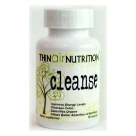 Cleanse (60 Capsules) Detox and Colon Cleanse Digestive System by Thin Air Nutrition