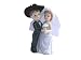 Hortense B. Hewitt Wedding Accessories, Item 74460, Cake Top, Western Bride and Groom