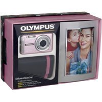 Olympus FE-340 Pink Camera Deluxe Kit