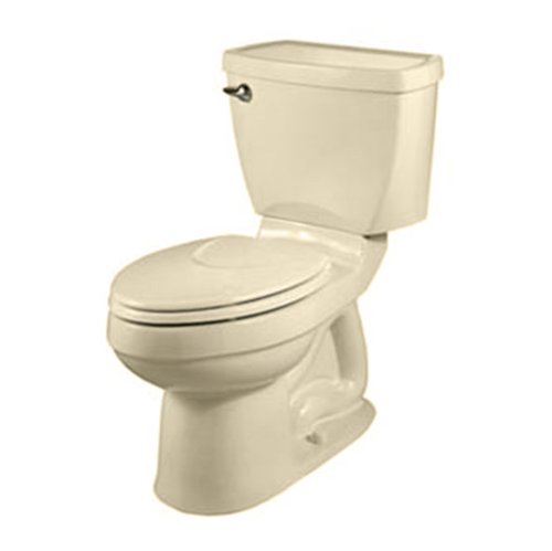 American Standard 2002.014.021 Champion-4 Right Height Elongated Two-Piece Toilet, Bone
