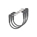 Planet Waves PW-CGTP-305 3er Kabelset Patchkabel 0,15m