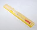 Single Syringe Clear Cover Case Color Yellow