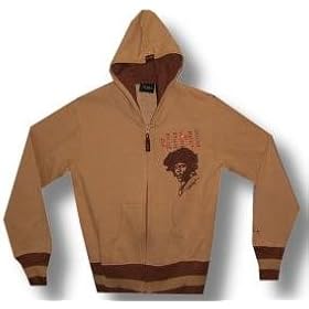 JIMI HENDRIX - Jimi - Women's / Girls Rhinestone Zip Up Hoodie