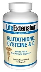 L-Glutathione, L-Cysteine & C 750 mg - 100 - Capsule