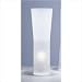 Tatu Frosted Glass Torchiere Table Lamp