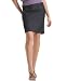 Calvin Klein Sailor-Style Denim Pencil Skirt