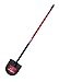 Bully Tools 92702 Weighted Caprock/Pony Shovel with Fiberglass Long Handle