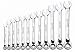 Snap-on Industrial Brand JH Williams MWS-12RC 12-Piece Metric Reversible Ratcheting Combination Wrench Set