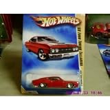 2008 Hot Wheels New Models Red '69 Ford Torino Talladega w/ 5SPs #019 (19 of 40)