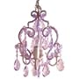 Tadpole Classics Gingham Fuchsia - 3 bulb chandelier