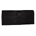 Adoptfade Womens Pleated Classic Evening Bag Satin Clutch,Black