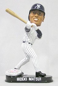 New York Yankees Hideki Matsui Blatinum Bobble Head
