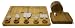 Mango Leaf 15504 Bamboo Entertaining Set