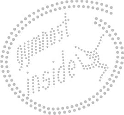 Iron On Hot Fix Gymnast Inside