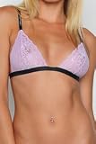 Ed Hardy Lilac Signature Lace Bralette