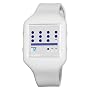 Nooka Unisex ZUB-ZOT-WT-20 Zub Zot White Polyurethane Watch