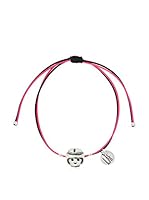 Laf Playmobil Pulsera Cabeza Hilo Chica Rosa / Negro