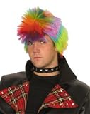 Review Pams  / Spiky Punk Multi Coloured Wig