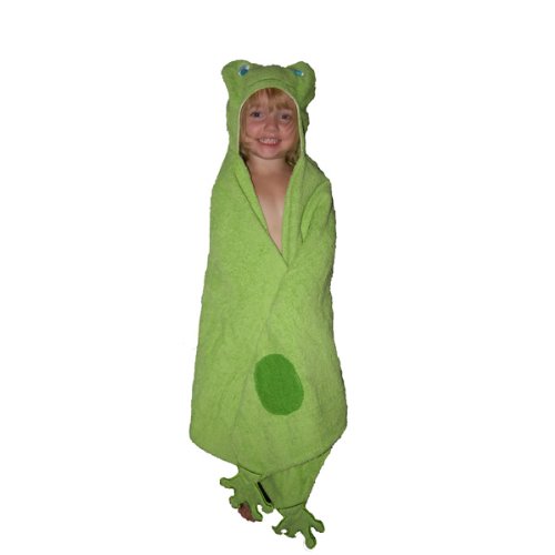 Frog Hooded Towel