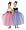Light and Dark Pink.