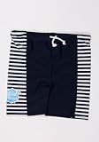 Splash About Cycle Style Swim Shorts (SPF50+), Navy/White stripe, 2-4 years