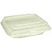 Choice-Pac L1P-10H3 Polyethylene Terephthalate Flat Top Rectangular Clamshell Container, 4-7/8" Length x 4-1/4" Width x 1-1/8" Height, Clear (Case of 500)