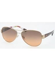 Sunglasses Coach HC7003 901295 GOLD ORANGE ORANGE GRAY GRADIENT by Coach