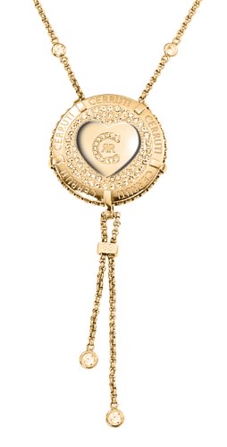 Cerruti 1881 Damen-Halskette Edelstahl IP Gold Zirkonia R41031DZ50 Preisvergleich