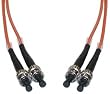 ST / ST, Multimode, Duplex Fiber Optic Cable, 62.5/125, 3 Meter. Multimode Duplex Fiber Optic 62.5/125, Multimode Duplex Fiber Optic 62.5/125