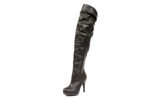 Over The Knee Platform Womens Shoes