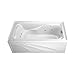 American Standard 2776118WC.021 Cadet Ever Clean Whirlpool with Apron, 5-Feet by 32-Inch, Bone