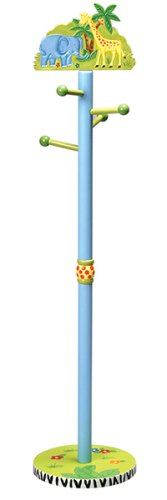 Kids / Children's Safari Animals Clothes Tree Coat Hanger
