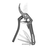 Genus Bypass Pruner w/Rotating & Locking Handle, Sh. w/Clip