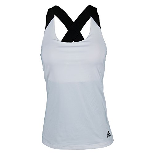 Adidas Women's Tennis Response Tank-White/Black